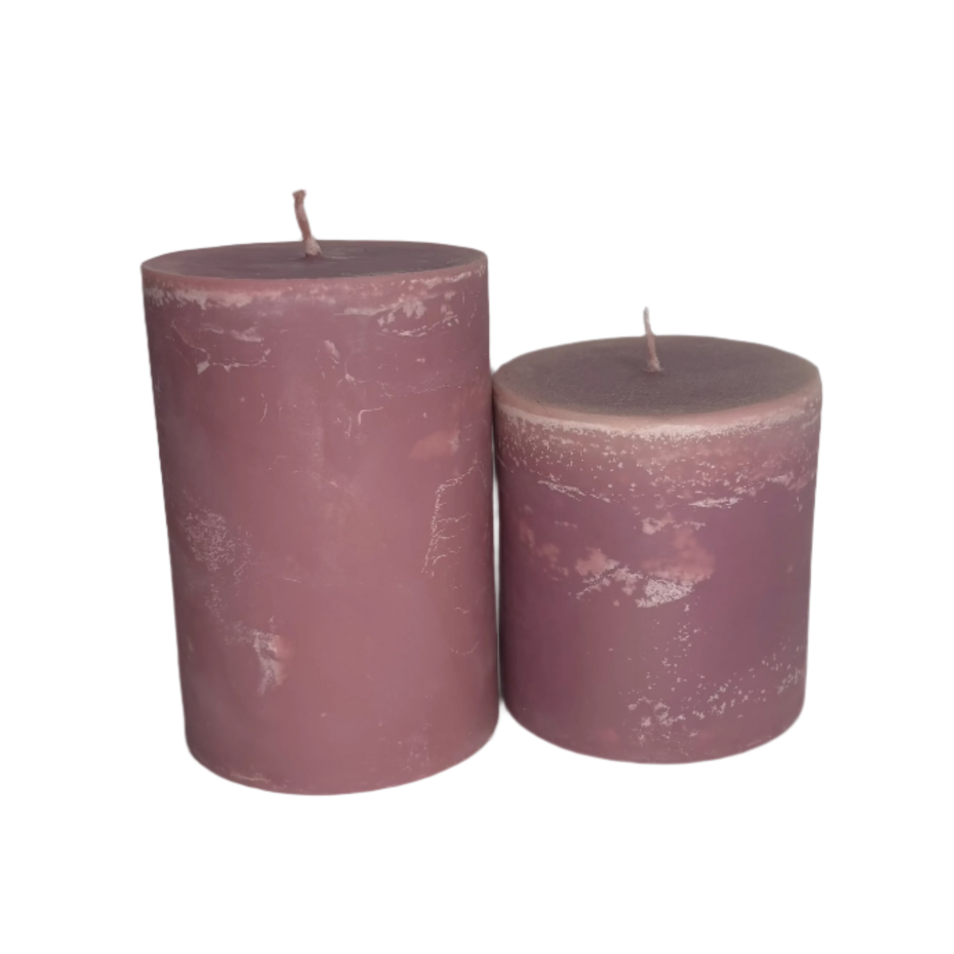 Japanese Honeysuckle Marbled Pillar Soy Candle