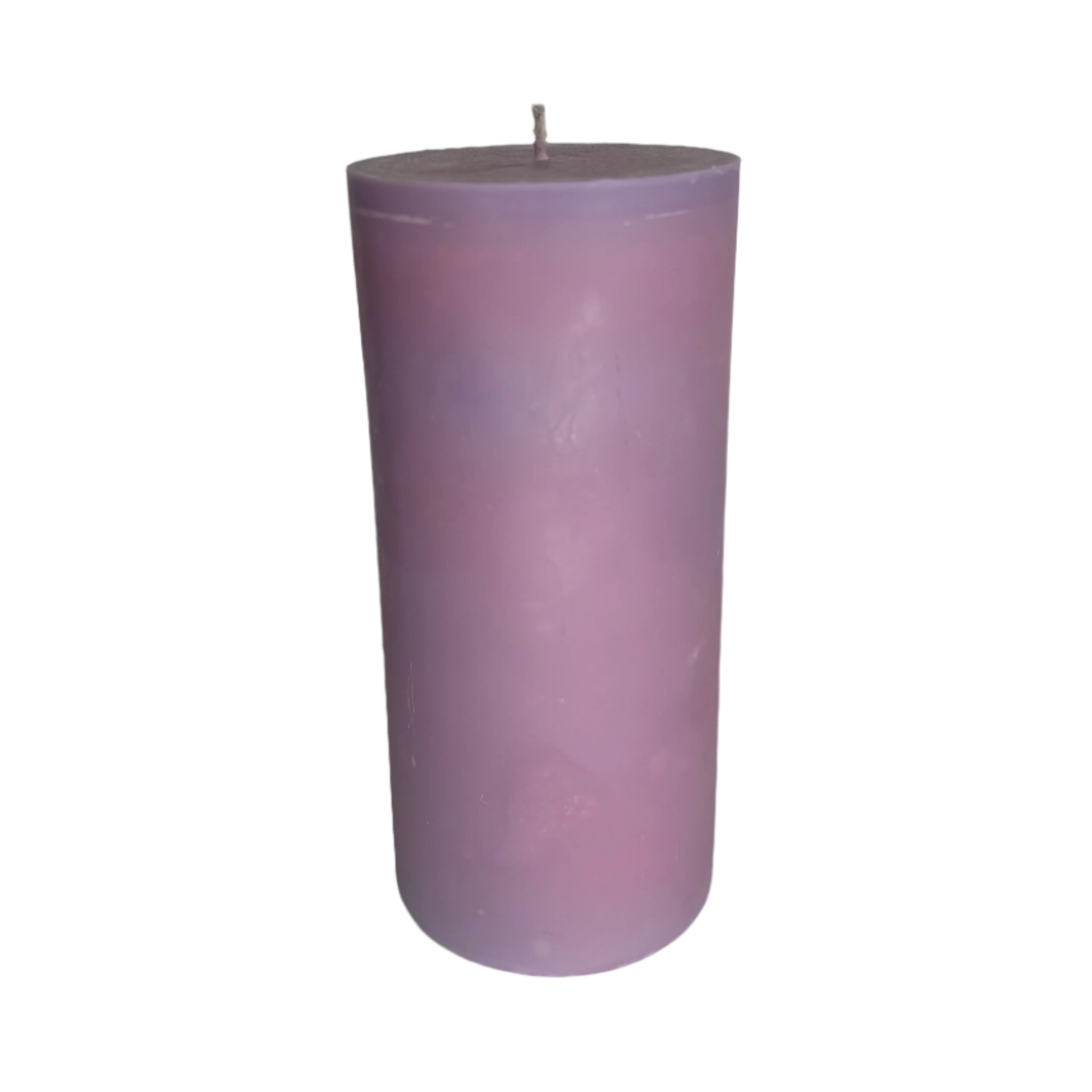 Flower Drum Marbled Pillar Soy Candle