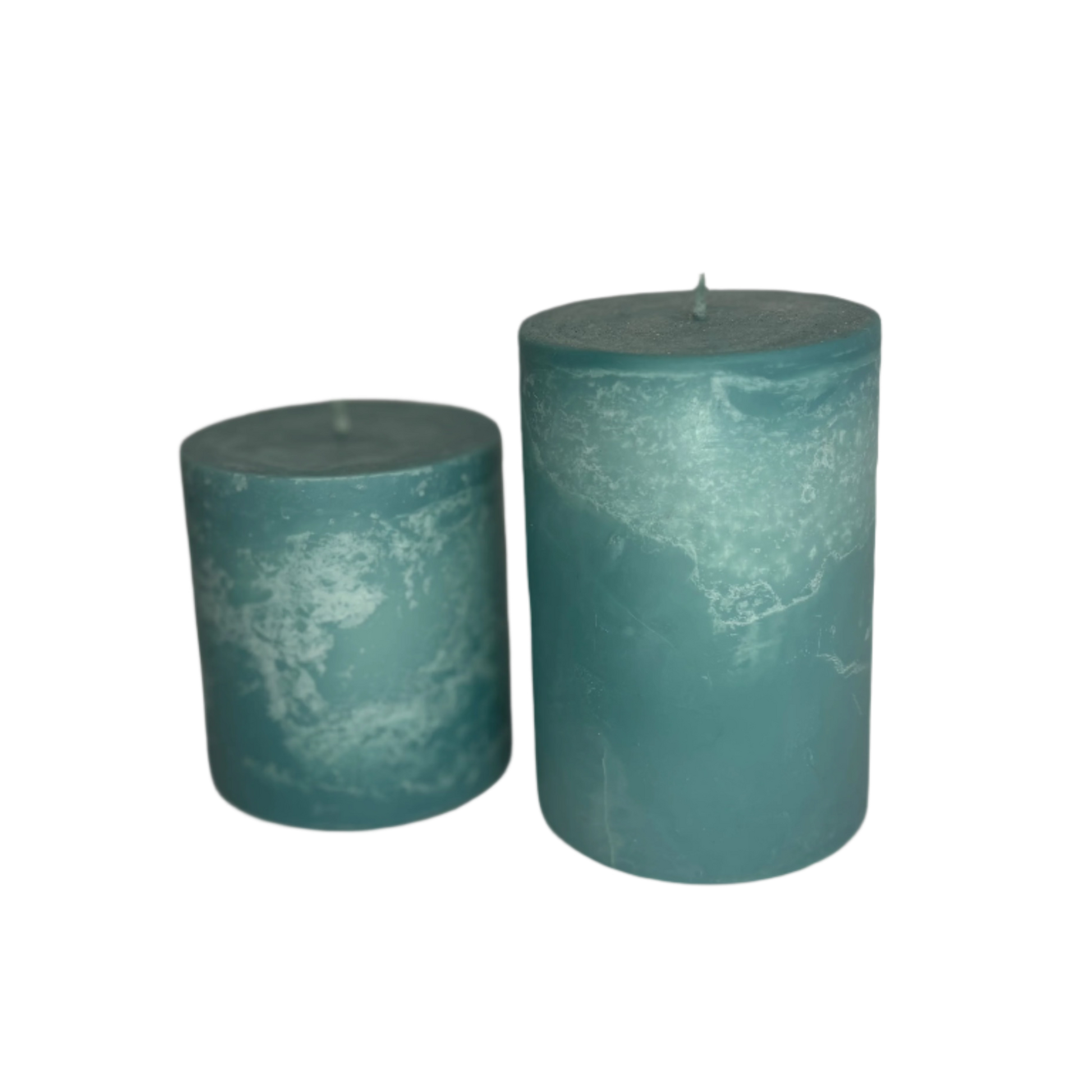 Amalfi Coast Marbled Pillar Soy Candle
