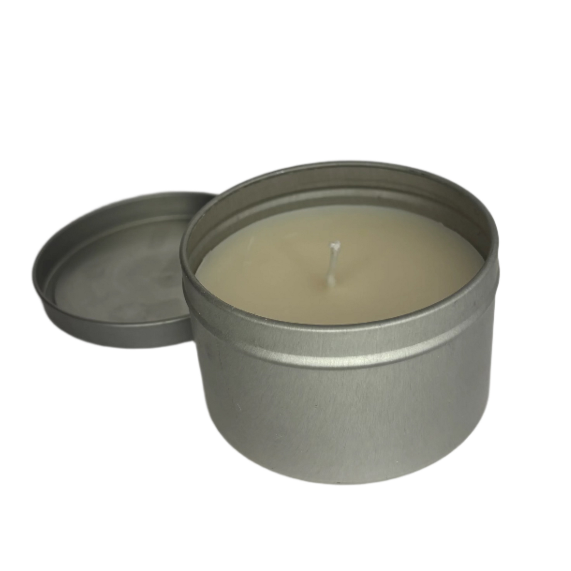Silver Tin Soy Candle