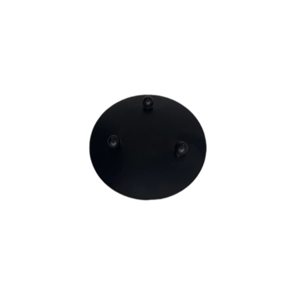 Black Metal Candle Holder