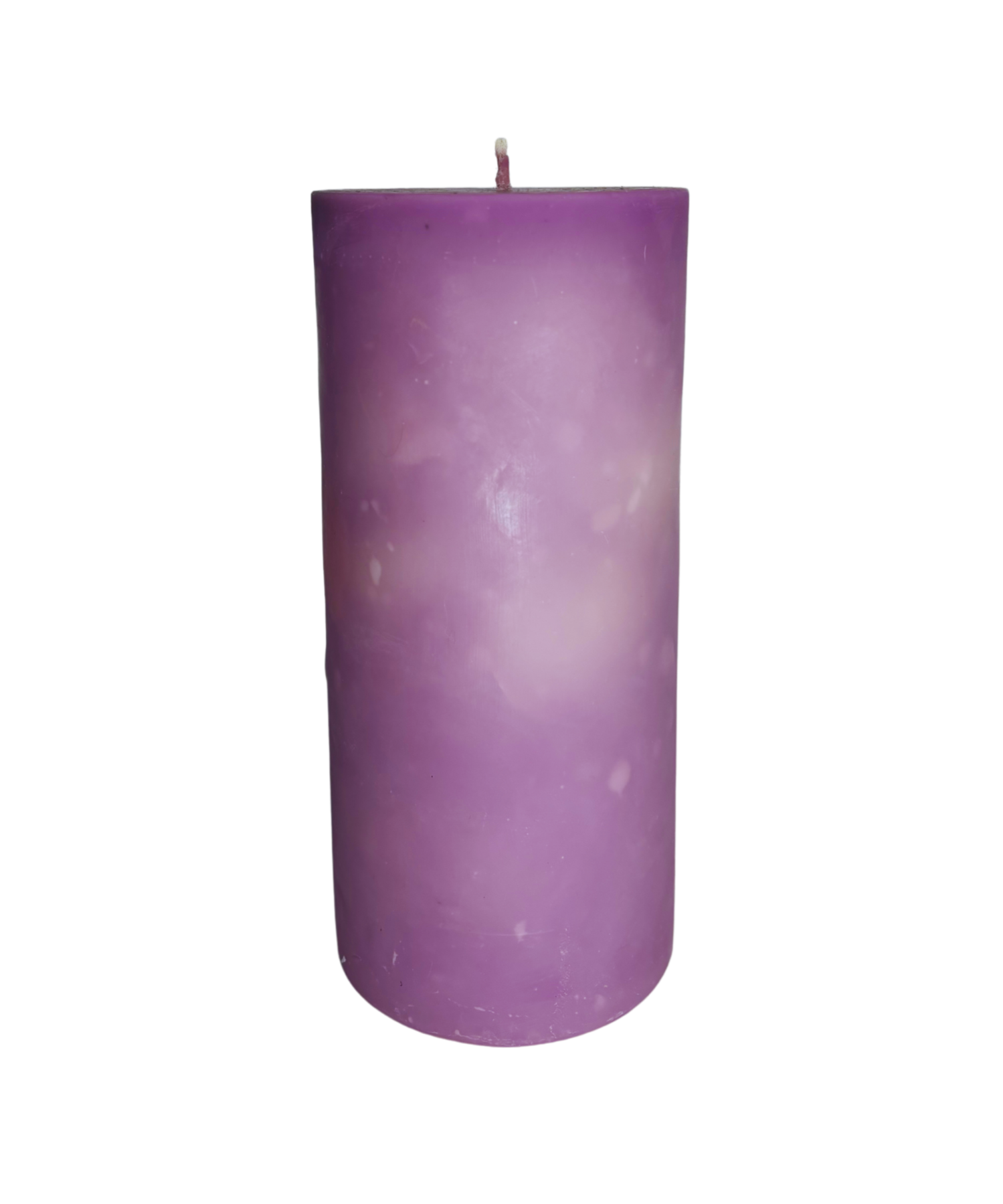 Purple Blueberry Cheesecake Marble Pillar Soy Candle